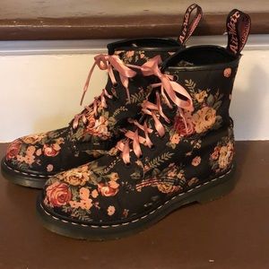 Floral Doc Martens